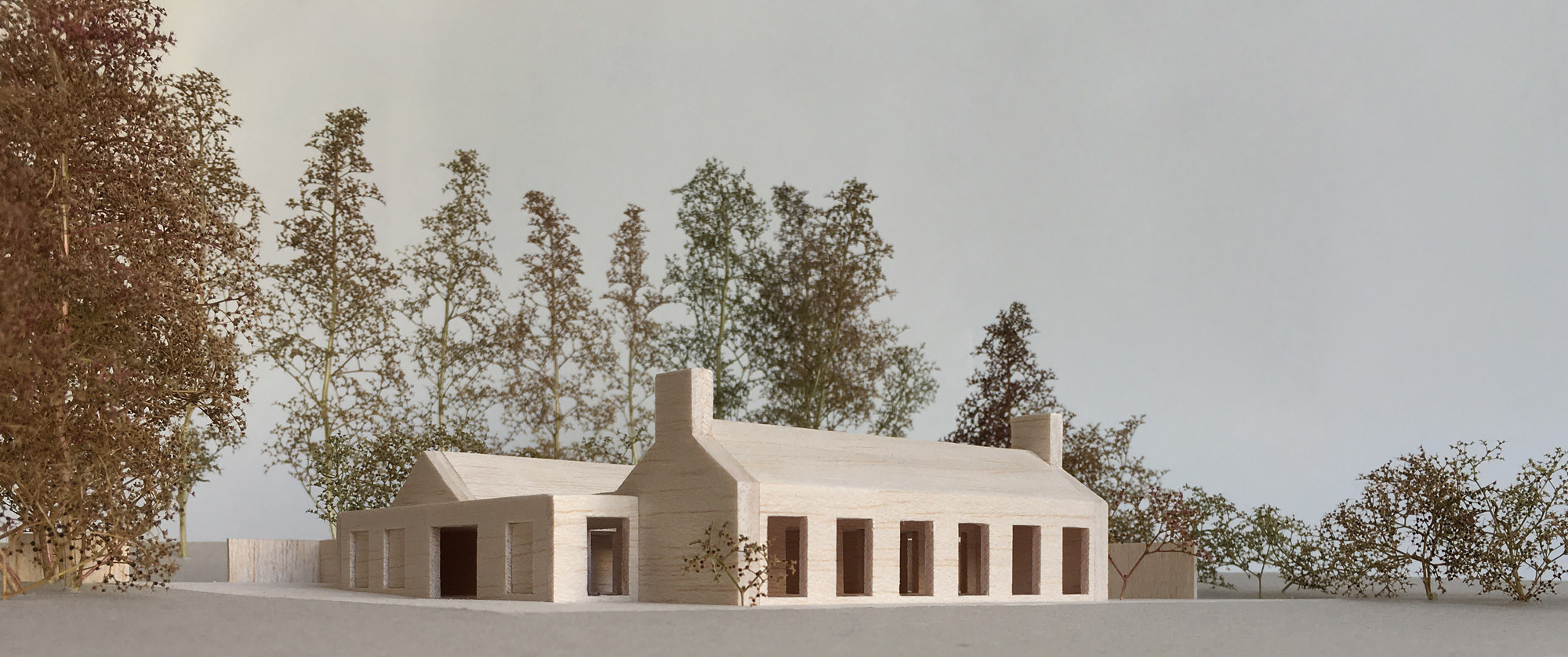Erbar Mattes Architects Norfolk Country House model 2